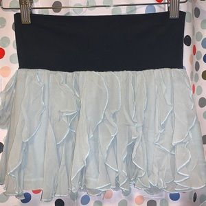 Vintage Bebe tulle mini skirt!